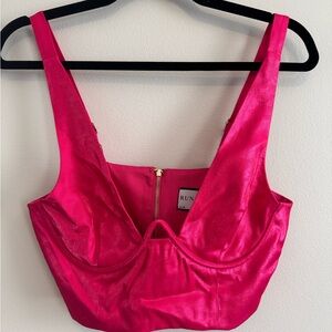 Runaway cropped underwire top size s/4